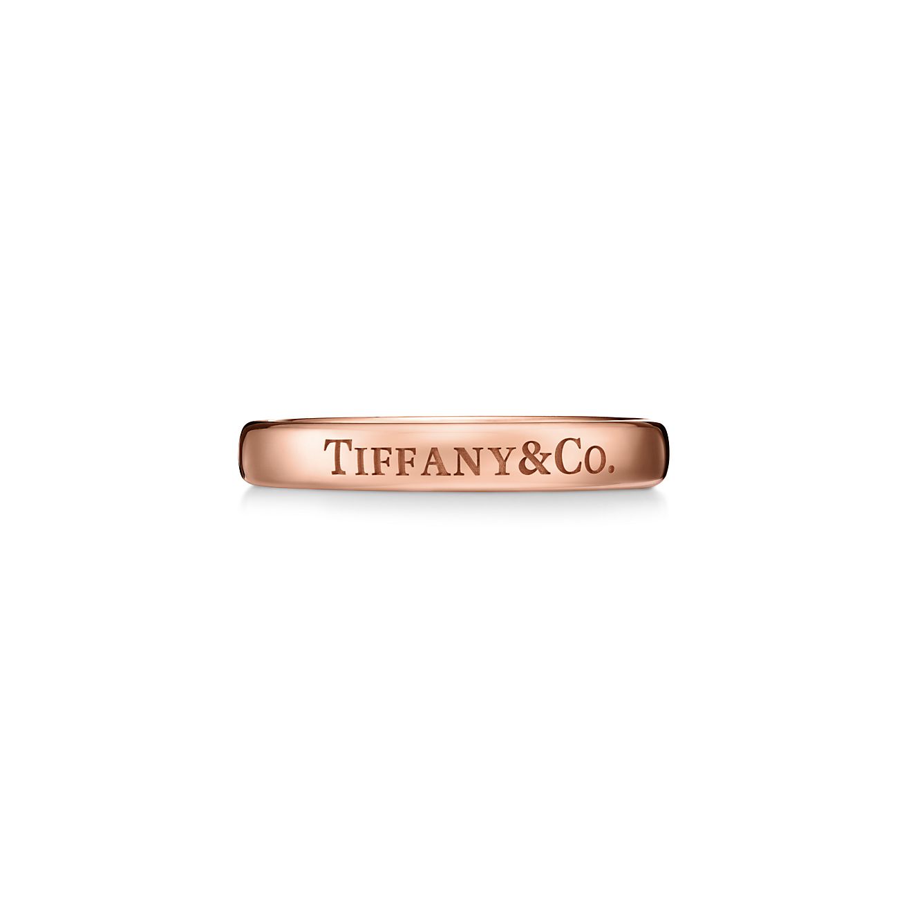 T&CO.® バンド リング ローズゴールド | Tiffany & Co.