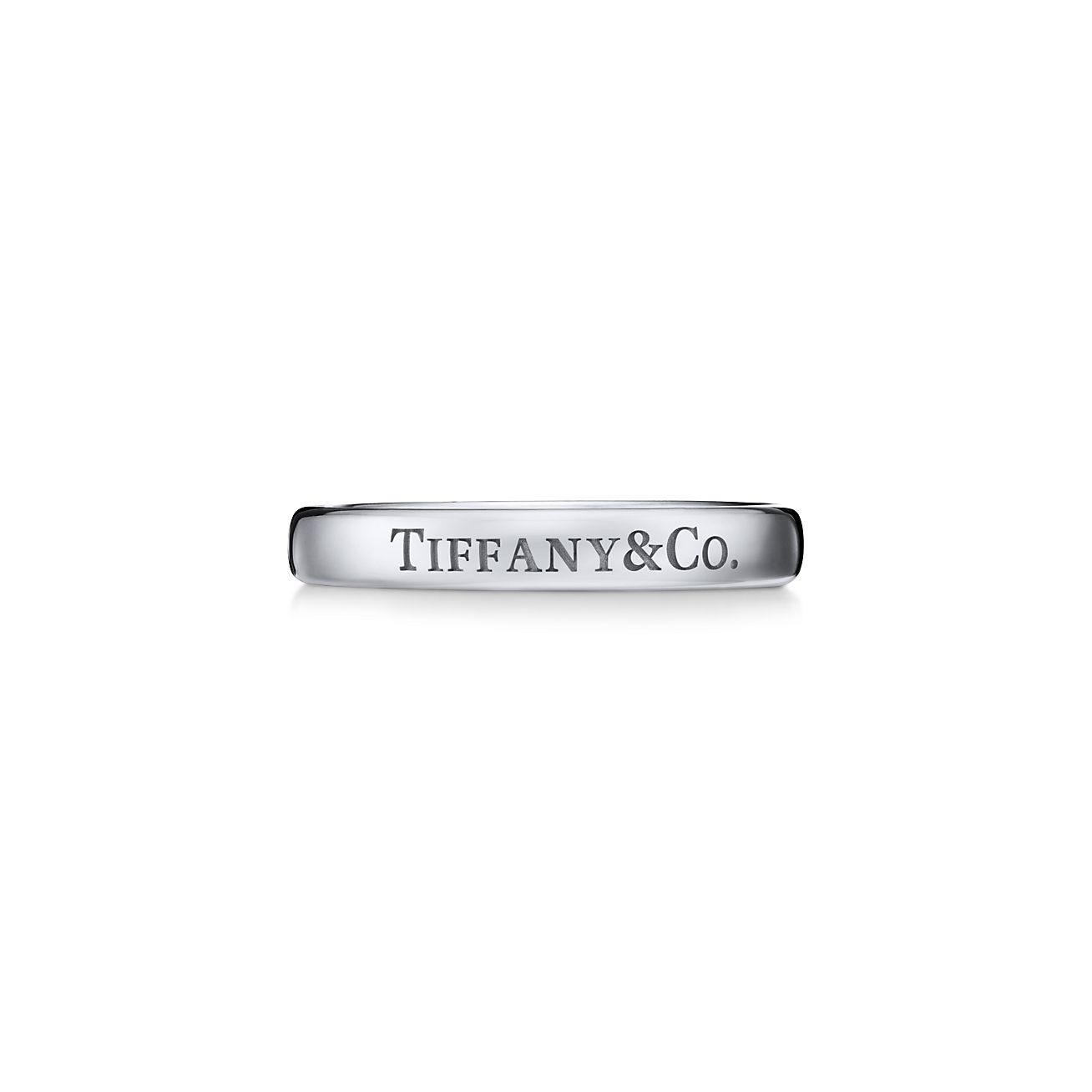 ティファニー TIFFANY&Co. バンド 16.5号 リング 幅3mm Pt プラチナ 指輪 VLP 90198908