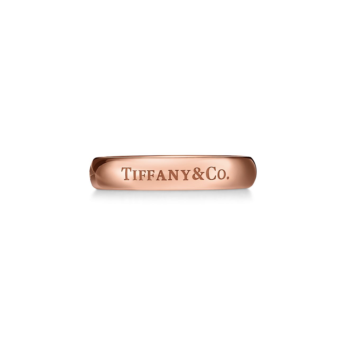 T&CO.® バンド リング ローズゴールド | Tiffany & Co.