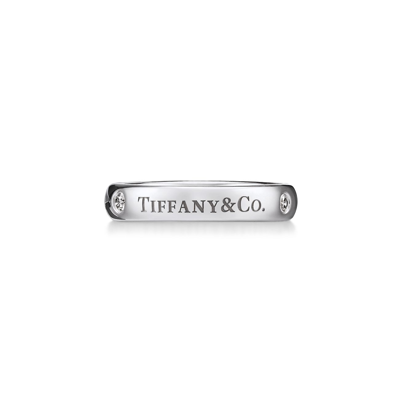 Tu0026CO.® バンド リング ダイヤモンド プラチナ | Tiffany u0026 Co.