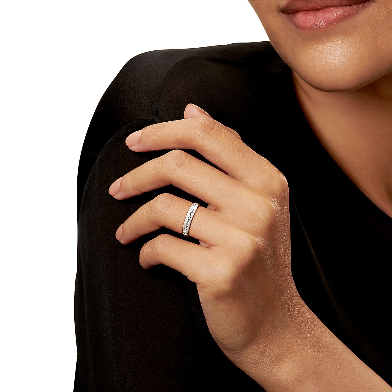 Tiffany&Co. ティファニー ネックレス ダイヤ ダイヤモンド 0.07ct程  