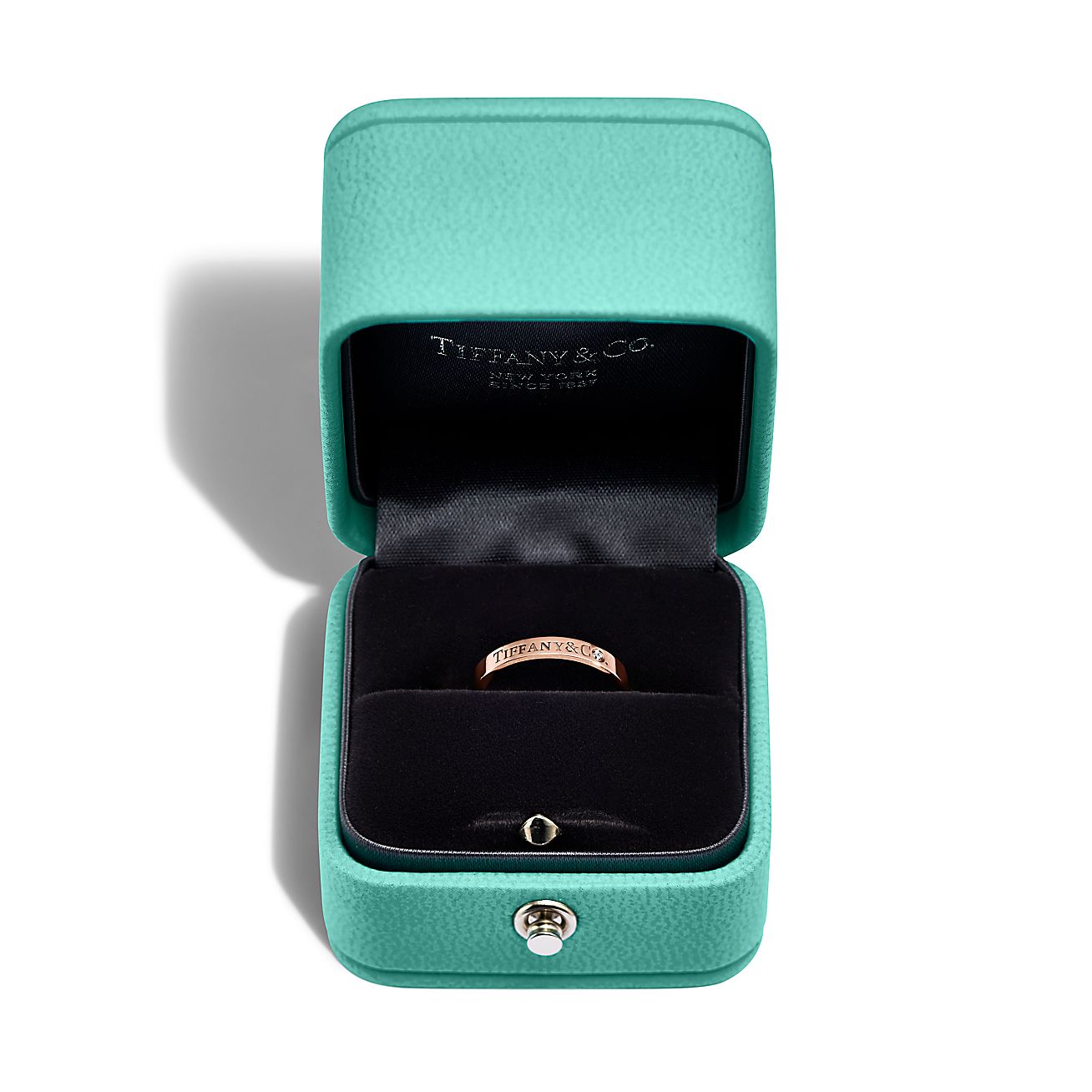 T&CO.® バンドリング ダイヤモンド ローズゴールド | Tiffany & Co