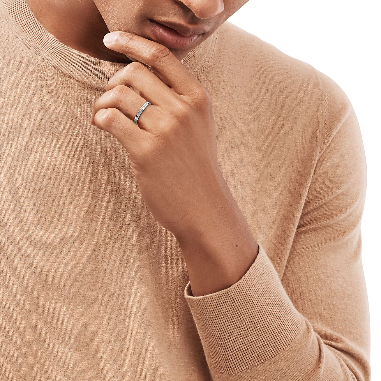 T&CO.® バンドリング ダイヤモンド プラチナ | Tiffany & Co