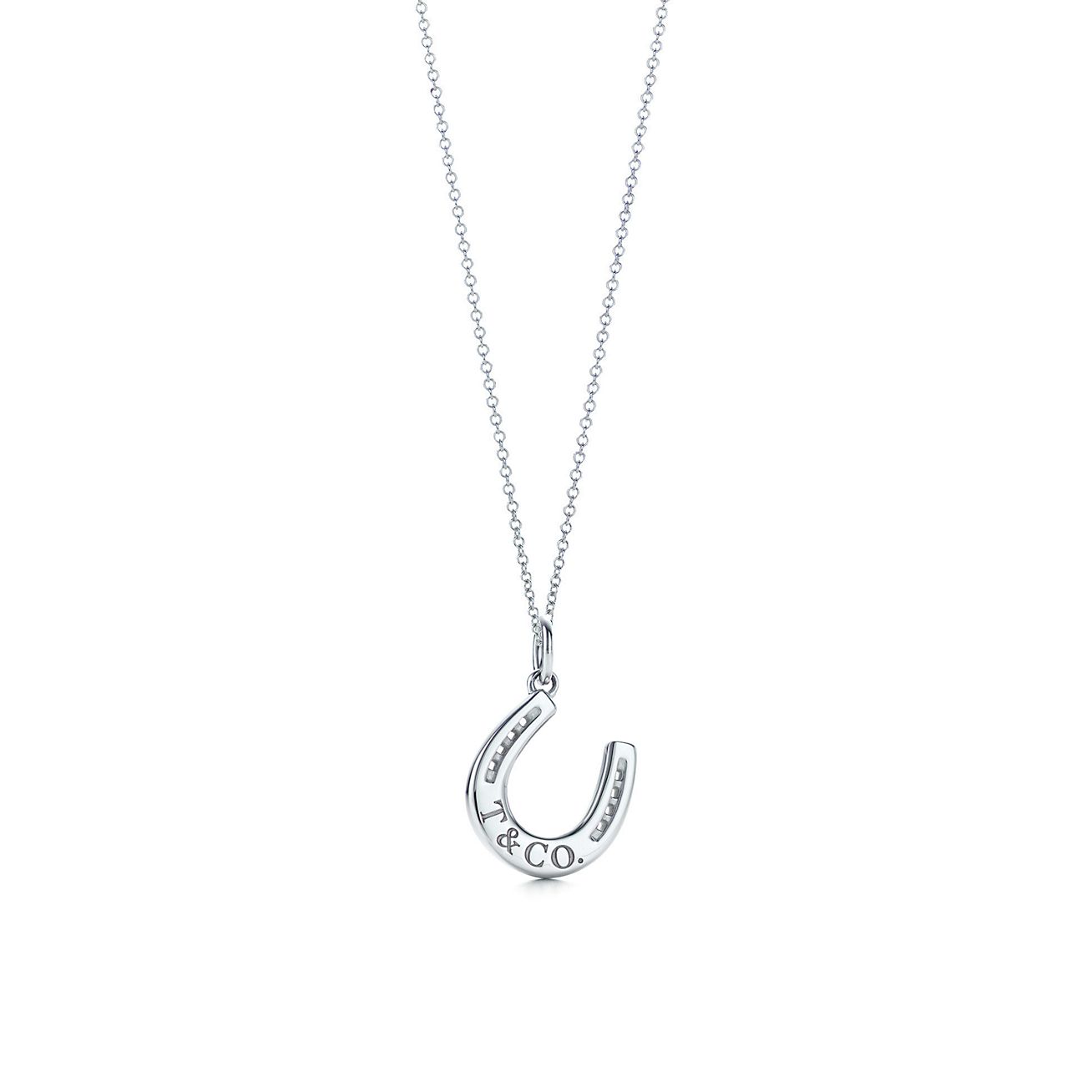 Used B/Standard] TIFFANY&Co. Tiffany Horseshoe Silver 925 Women's  Necklace 20419990