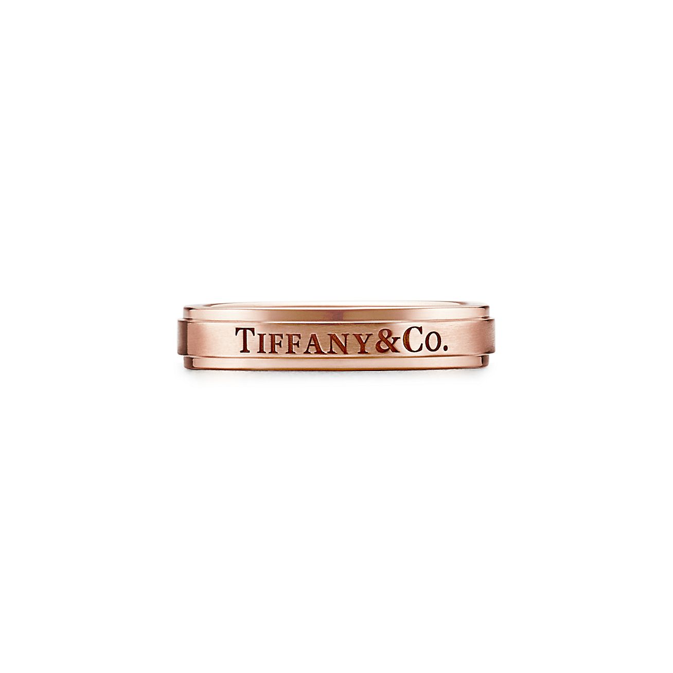 Tiffany rose sales gold band