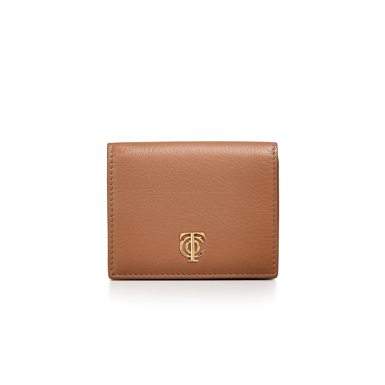 Women's Essential Trifold Wallet in Beige Or Khaki
