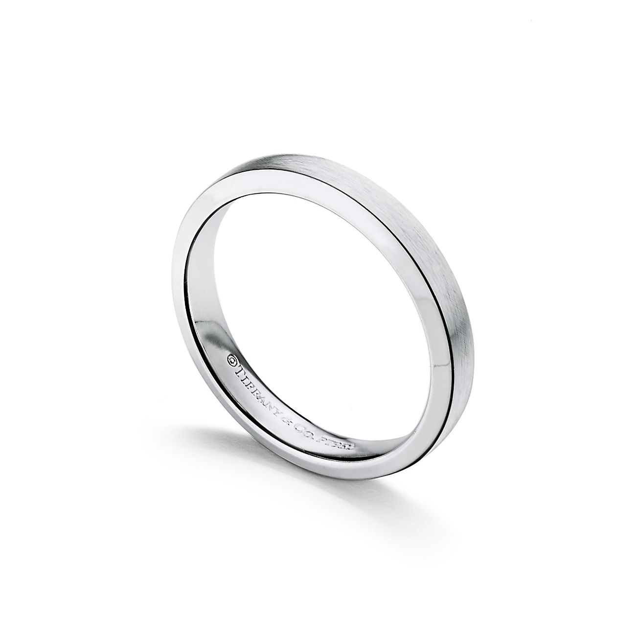 Tiffany Essential Band The Charles Tiffany Setting Satin Finish Ring