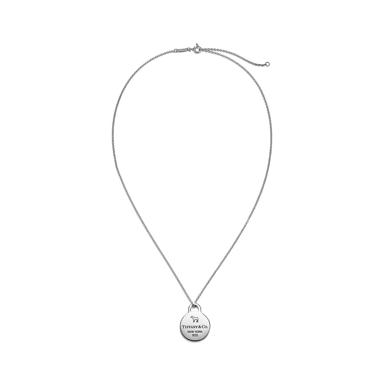 The Return to Tiffany® x Beyoncé Collection Round Tag Pendant
