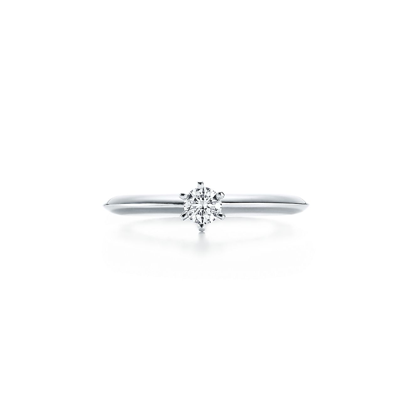 The Tiffany Setting In Platinum Tiffany Co