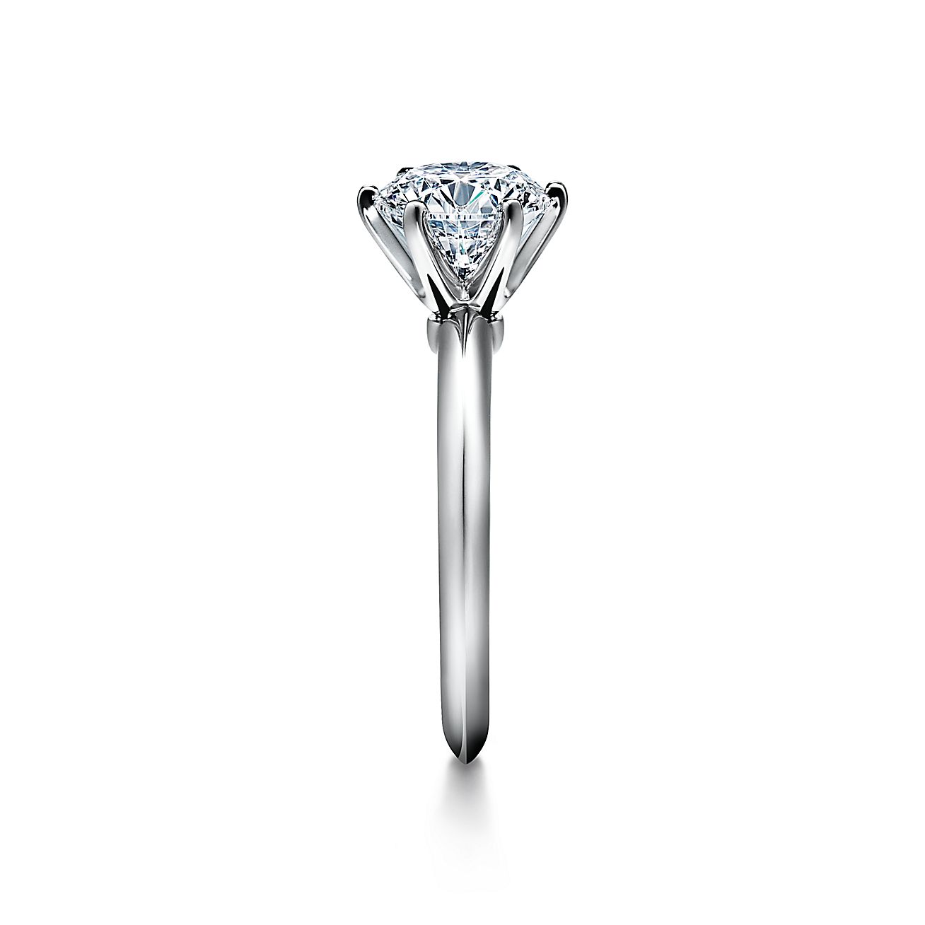 The Tiffany® Setting Engagement Ring in Platinum - Alternate shot 1