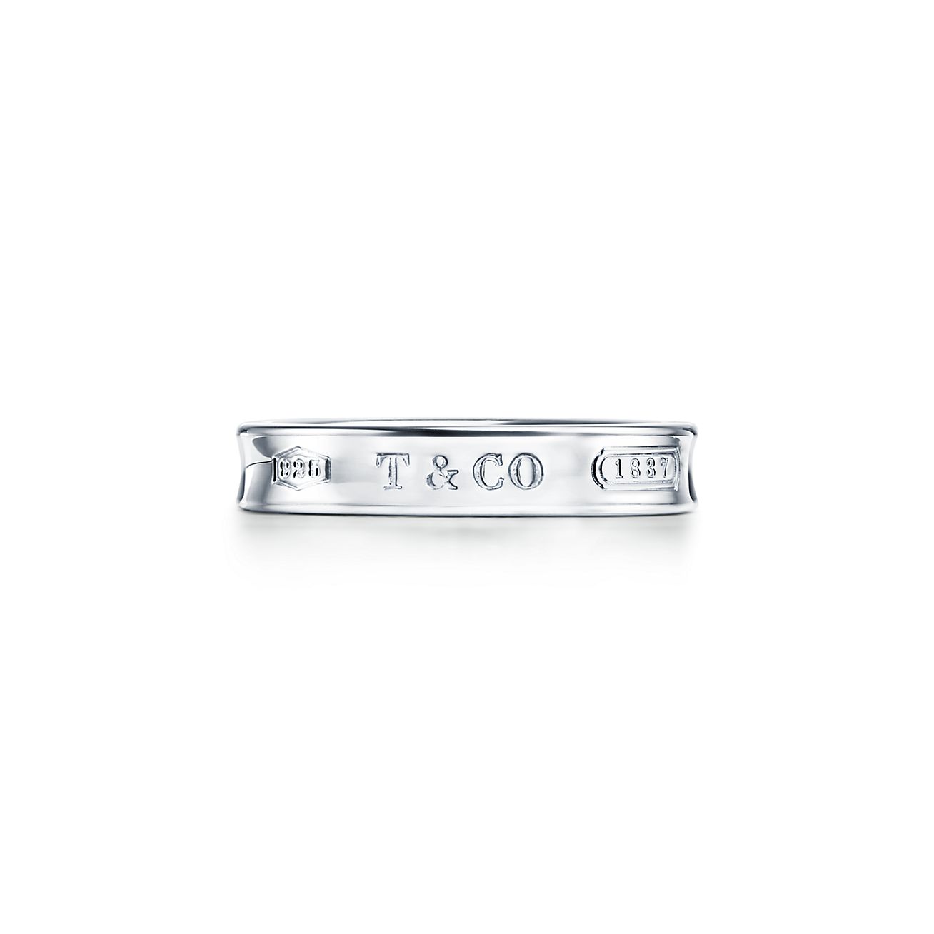 Узкое кольцо Tiffany 1837™ из серебра 