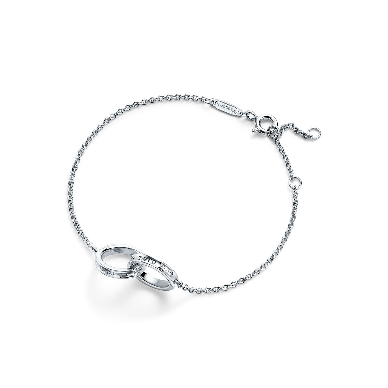 Tiffany 1837 Ineinander Verschlungenes Armband In Sterlingsilber