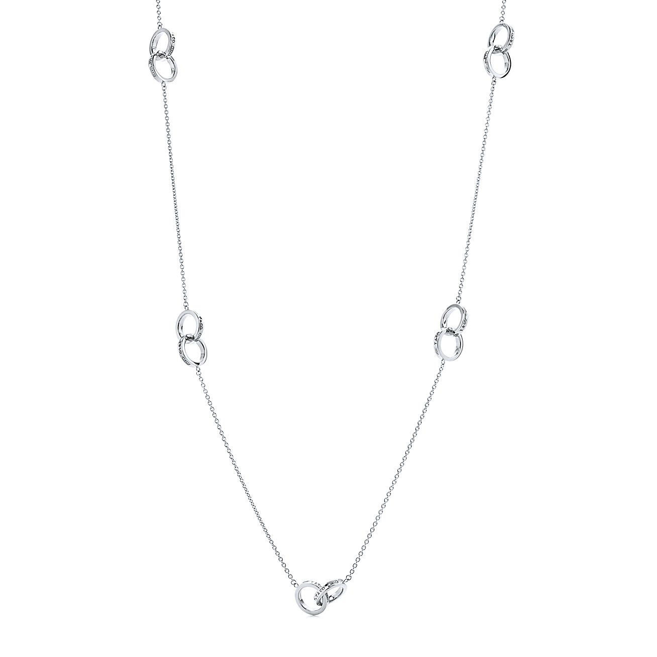 Tiffany 1837™ interlocking circles necklace in sterling silver ...