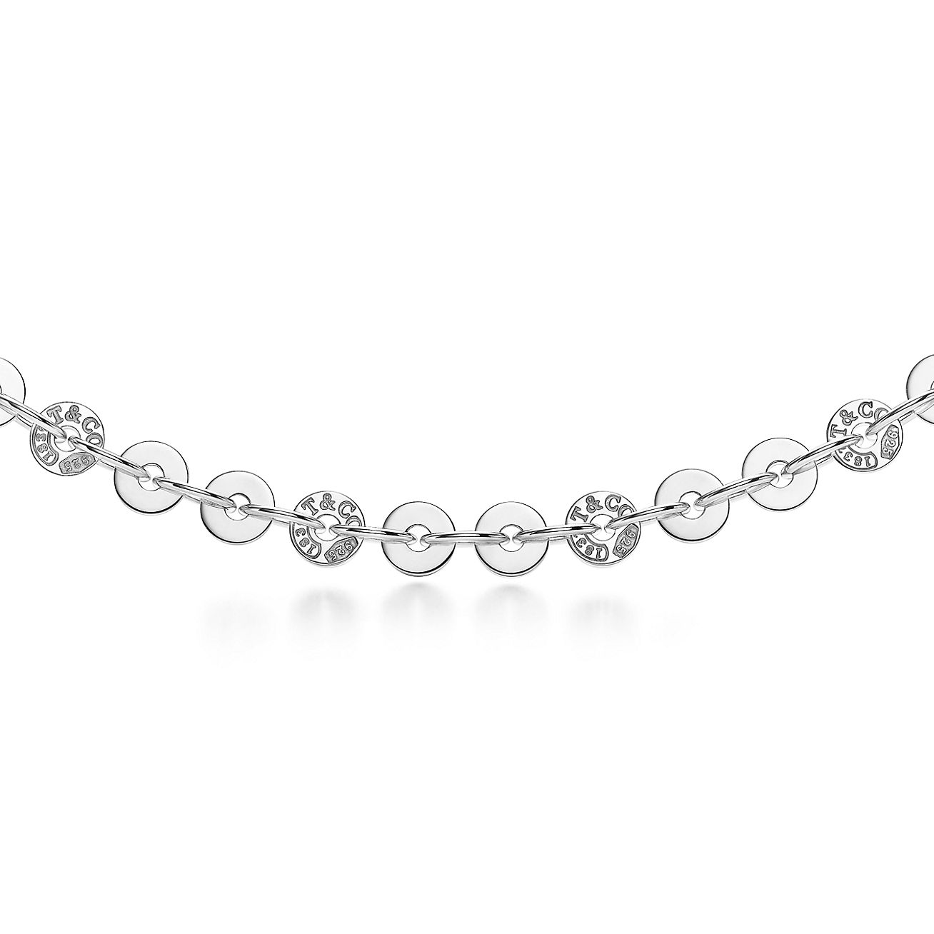 Tiffany 1837® circle bracelet in sterling silver, medium