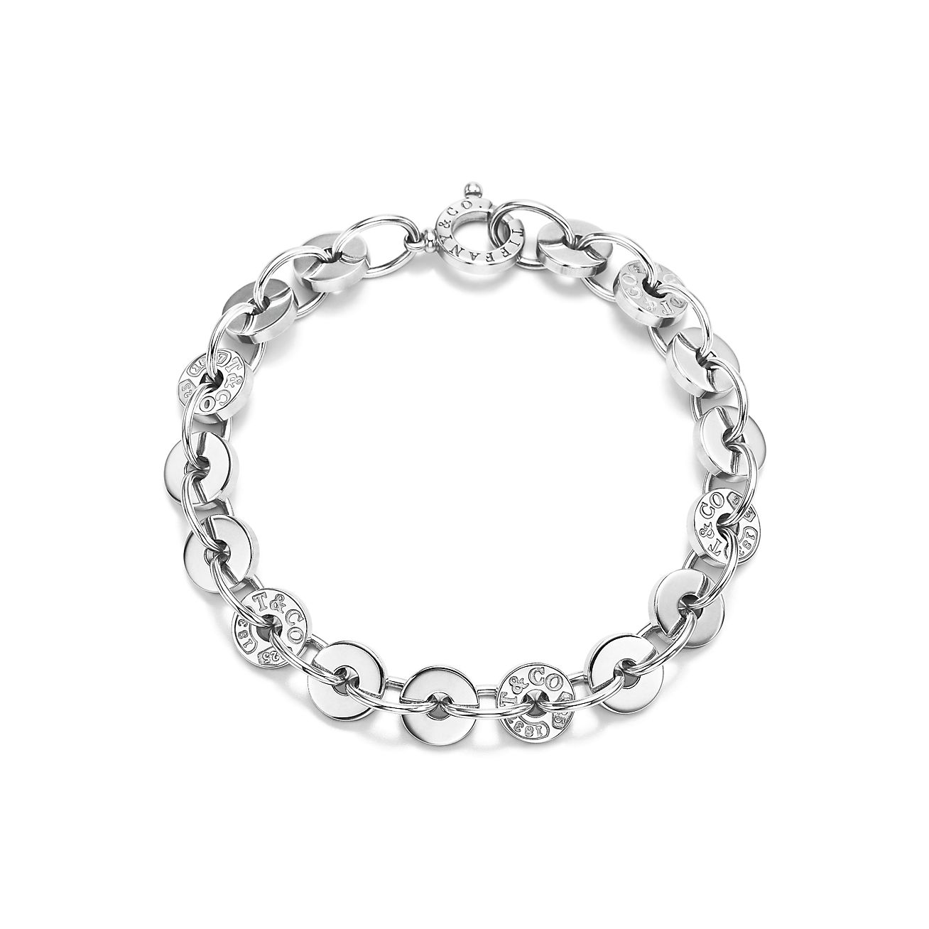 Amazon.co.jp: Tiffany 12607083 Venetian Link Bracelet M Size Bangle Silver  Women's Men's, Silver : Clothing, Shoes & Jewelry