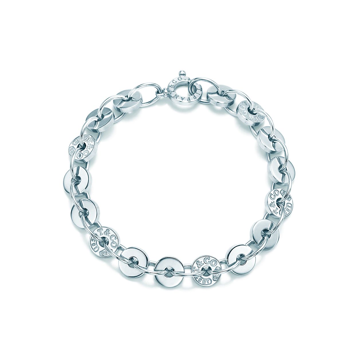 Tiffany 1837 Circle Bracelet In Sterling Silver Medium Tiffany Co