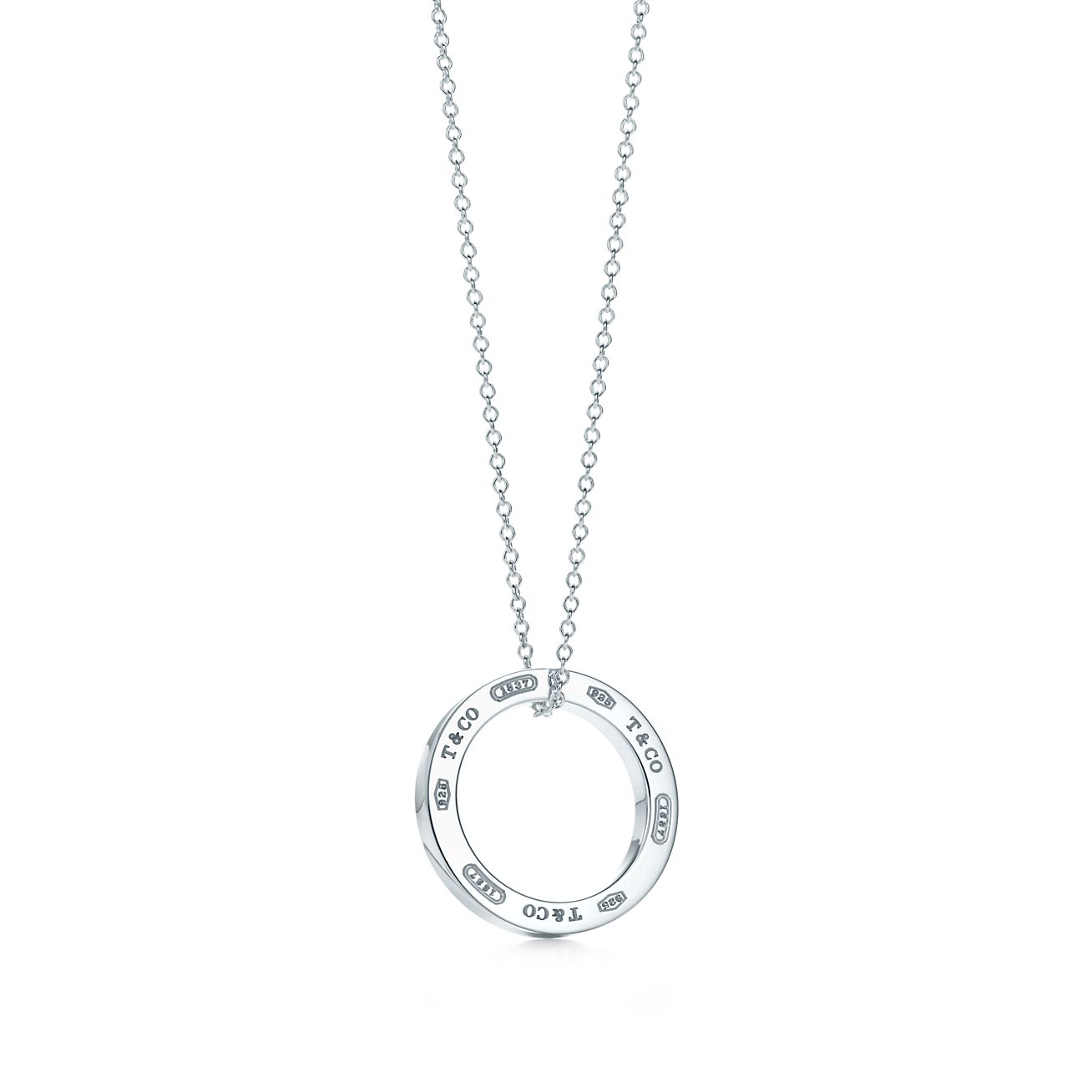 Understand And Buy Gold Circle Necklace Tiffany Disponibile