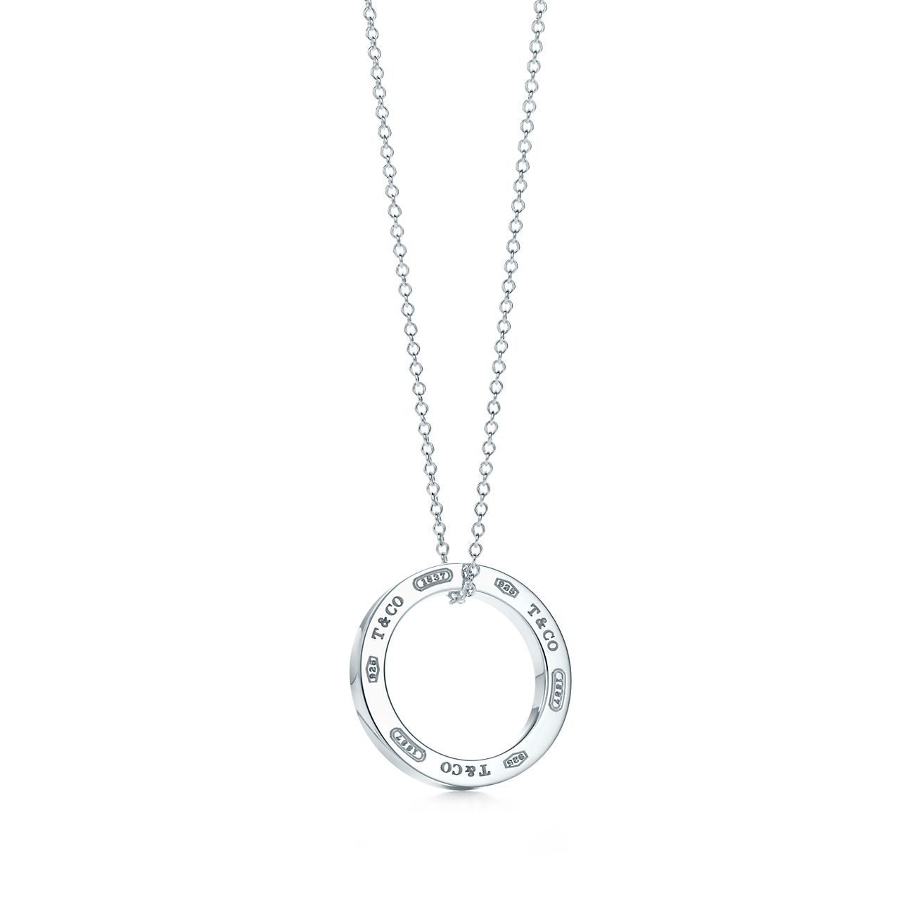 Tiffany on sale circle pendant