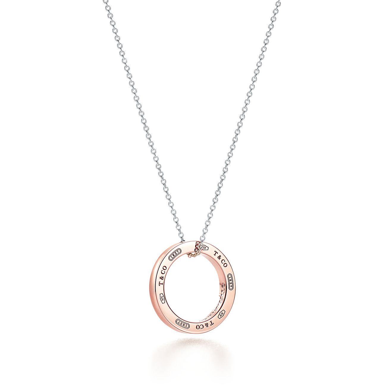 Tiffany 1837® Circle Pendant in Silver 