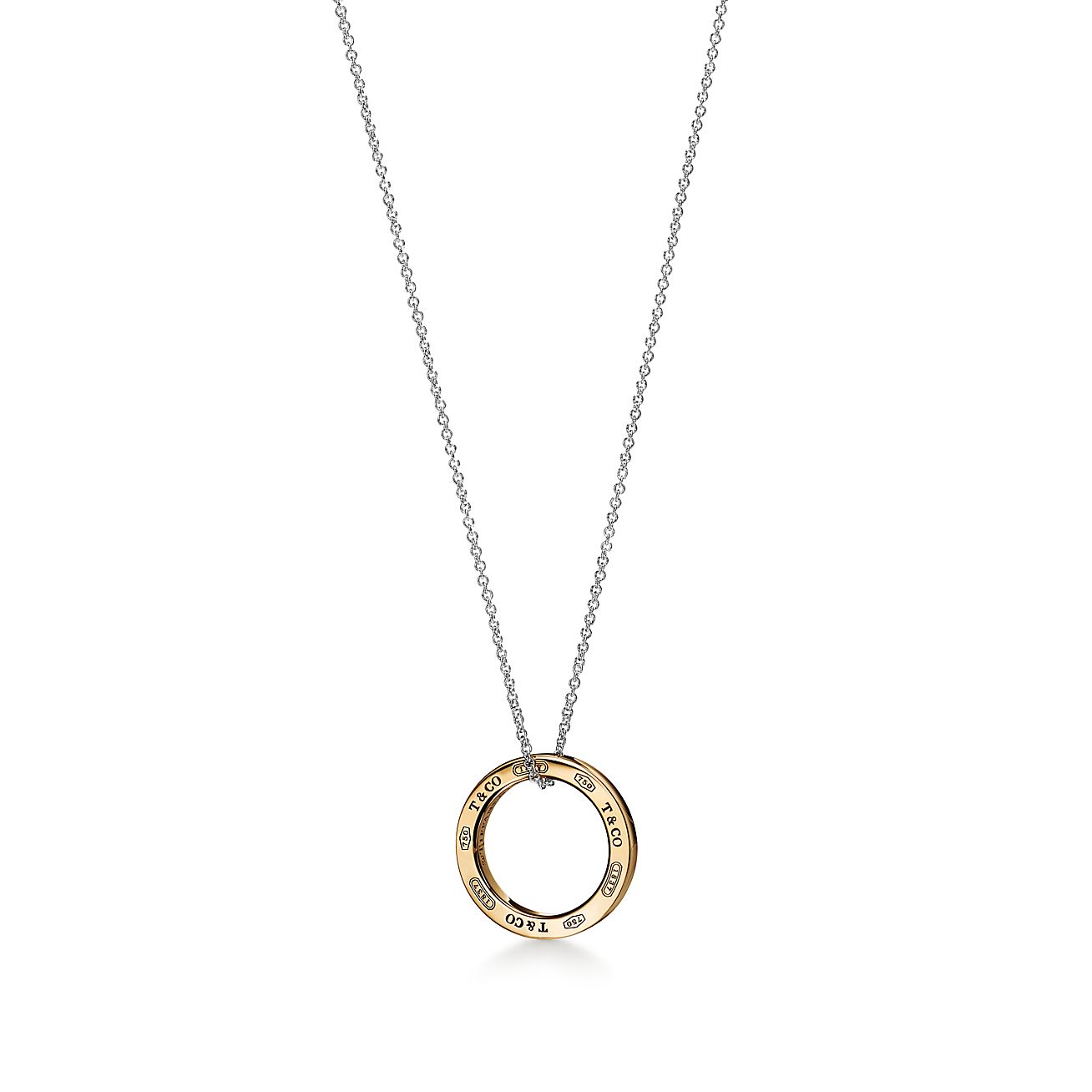 Tiffany & sale co circle pendant