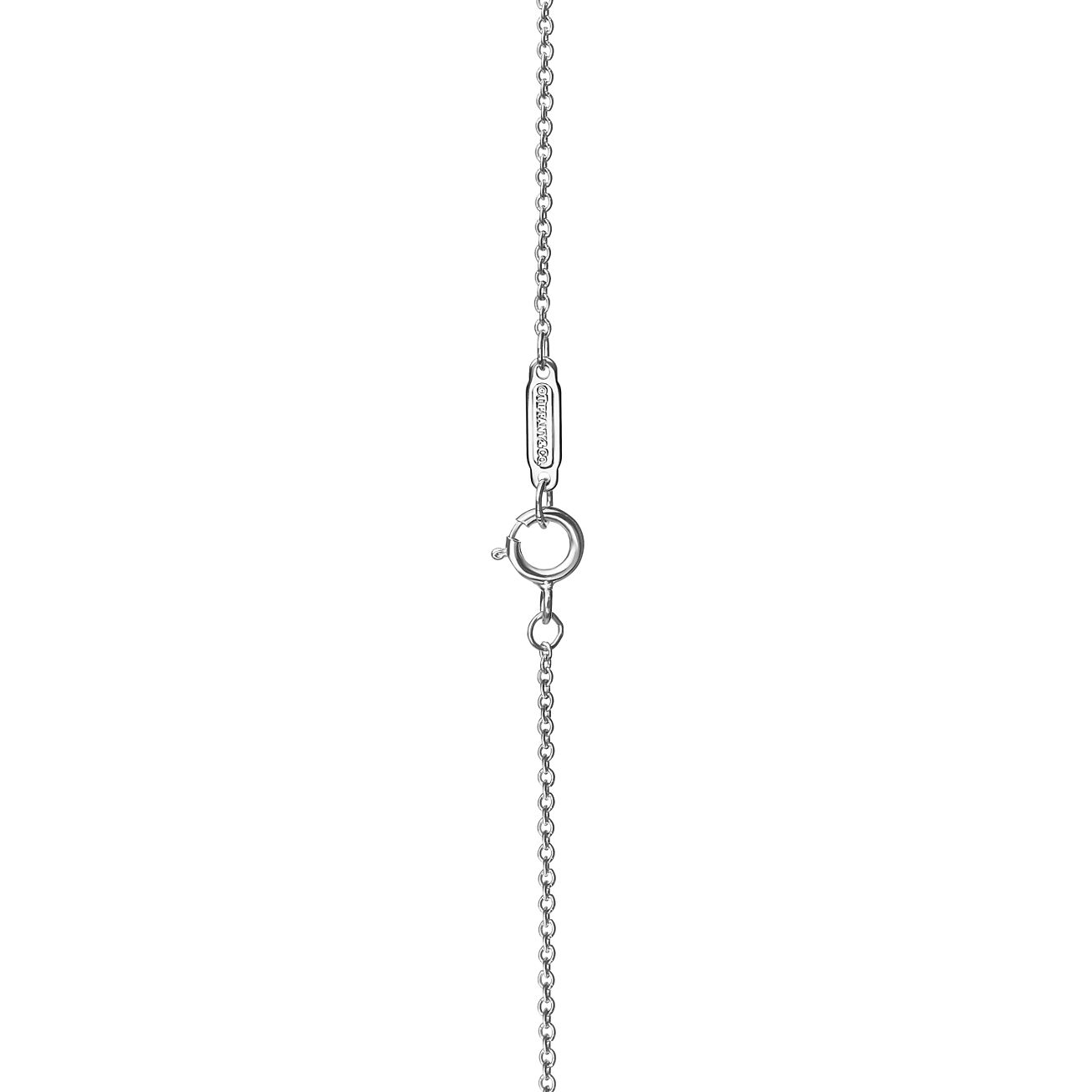 Tiffany 1837® Circle Pendant in Sterling Silver and Rose