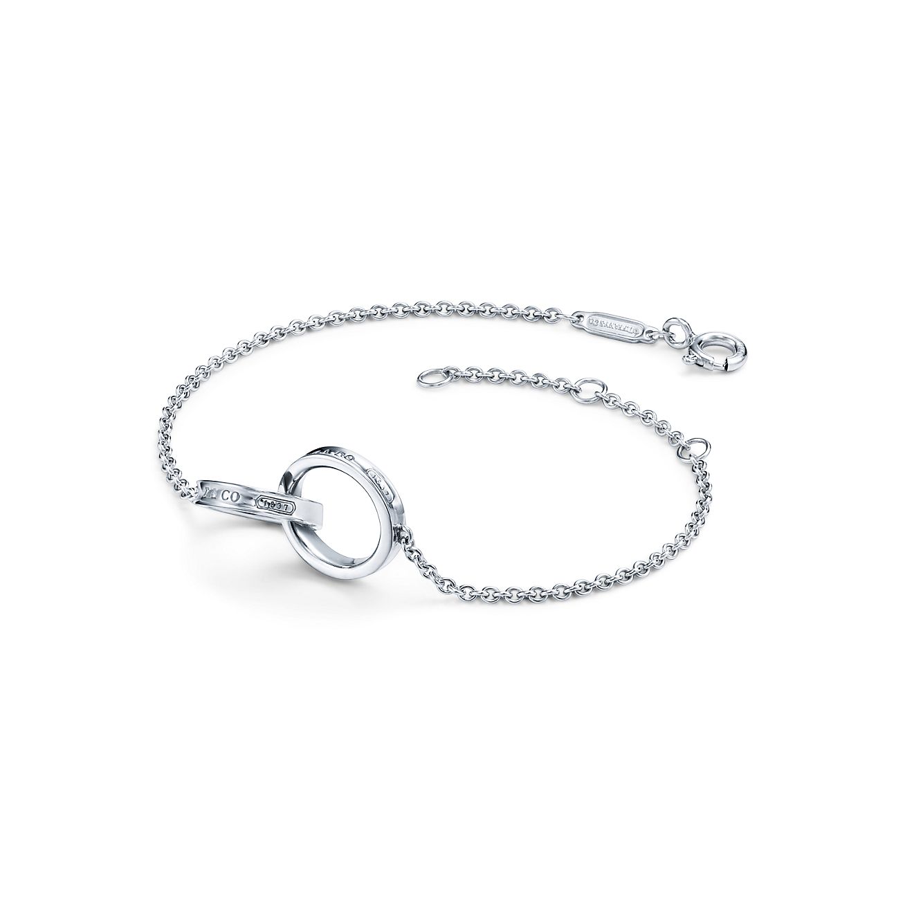 interlocking circles chain bracelet