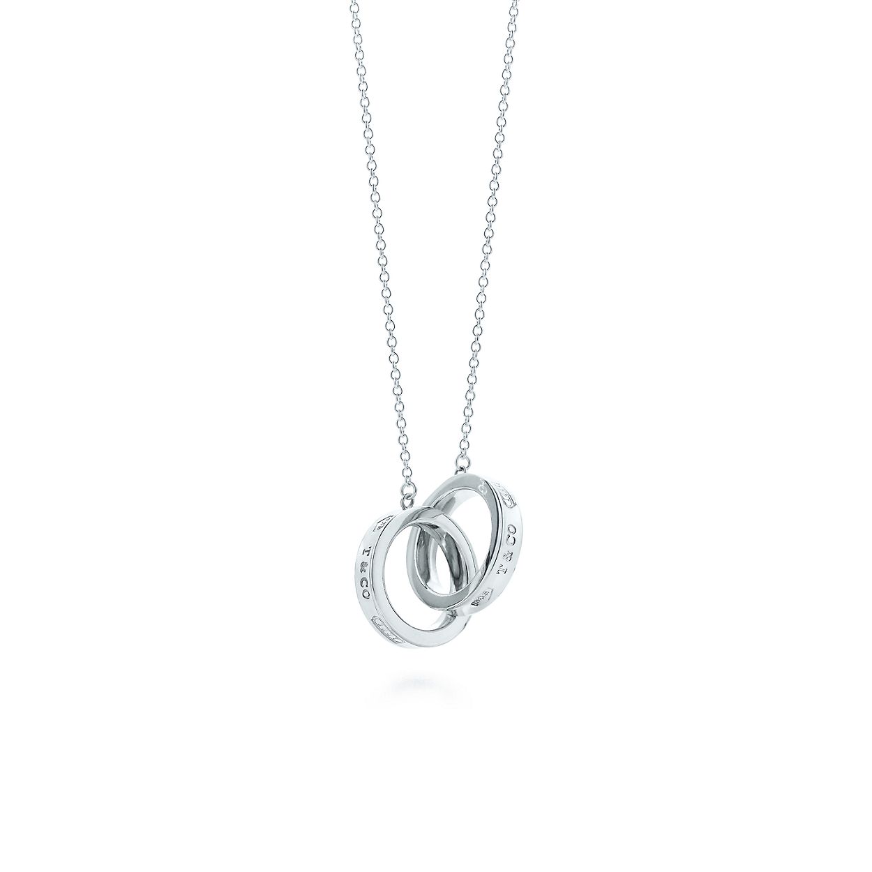 Tiffany 17 Interlocking Circles Pendant In Sterling Silver Tiffany Co
