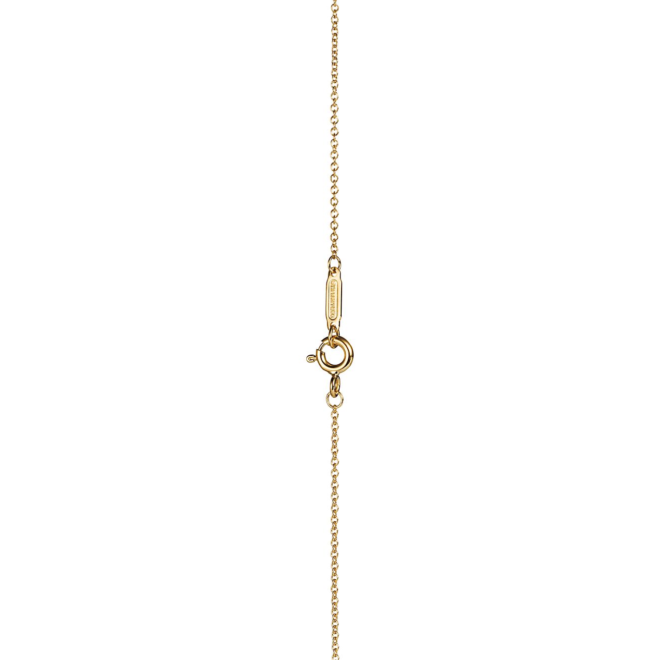 Tiffany 1837® Interlocking Circles Pendant in Yellow Gold