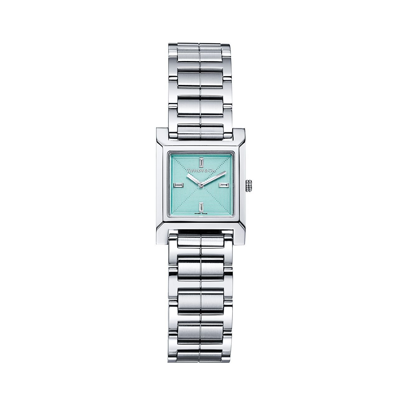 tiffany stainless steel watch