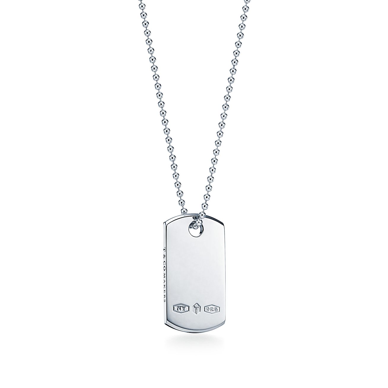 tiffany id necklace