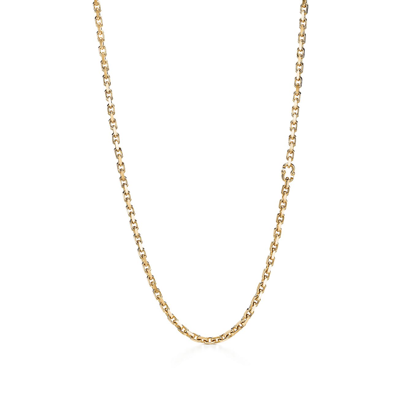 tiffany yellow gold necklace