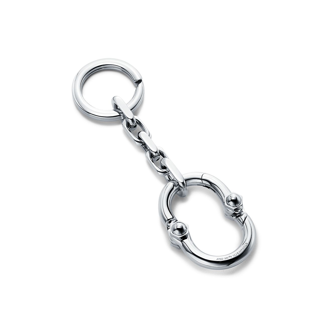 Free Ship 5pcs Metal Silver Plated Sheep Key Ring Keychain Jewelry