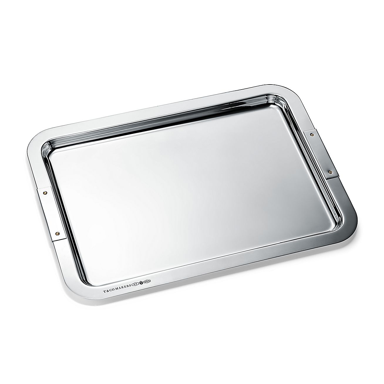 Tiffany 17 Makers Cocktail Tray In Sterling Silver Tiffany Co