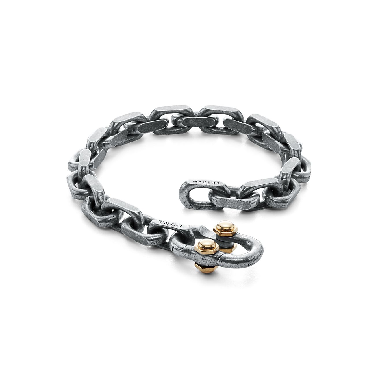 Tiffany 1837® Makers Heritage Edition Wide Chain Bracelet in Sterling Silver and