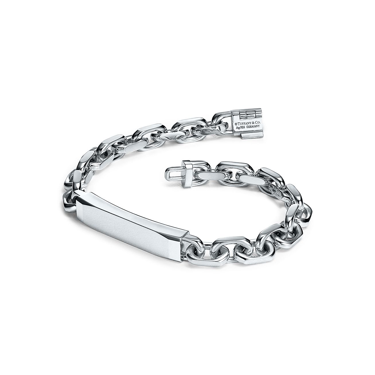 tiffany chain bracelet sterling silver
