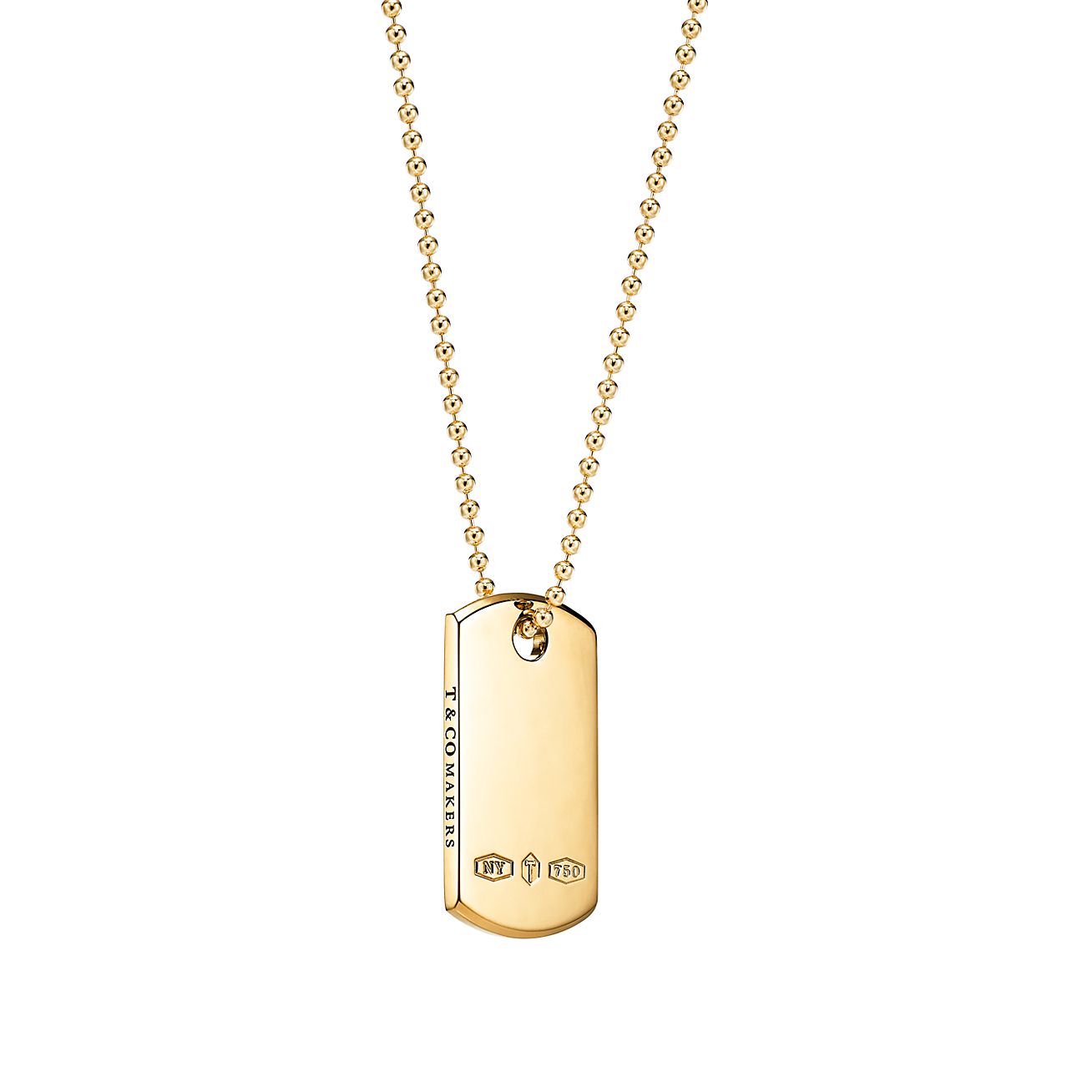 Tiffany 1837® Makers I.D. tag pendant 
