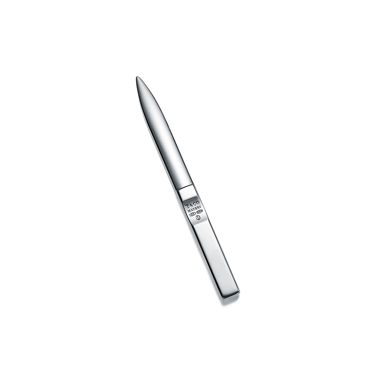Tiffany 1837 Makers letter opener in sterling silver. Tiffany & Co.