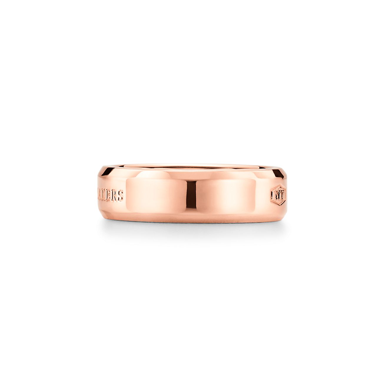 tiffany 1837 rose gold ring