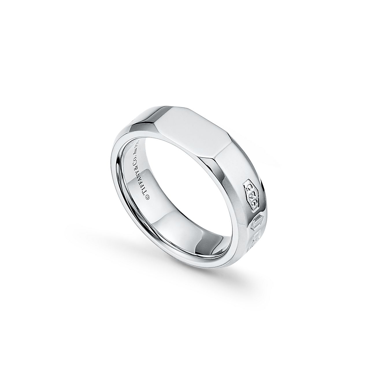 Tiffany 1837® Makers Medium Slice Ring in Sterling Silver