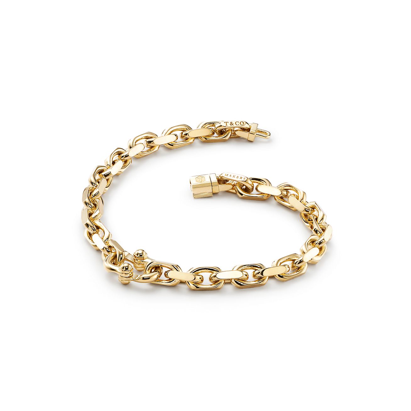 tiffany t narrow chain bracelet