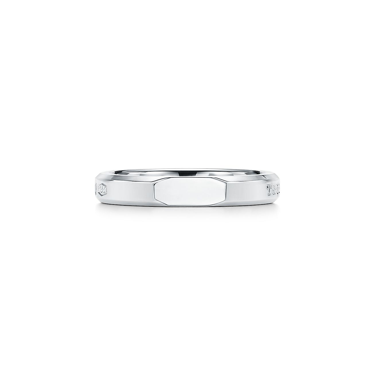 Tiffany 1837® Makers Narrow Slice Ring in Sterling Silver