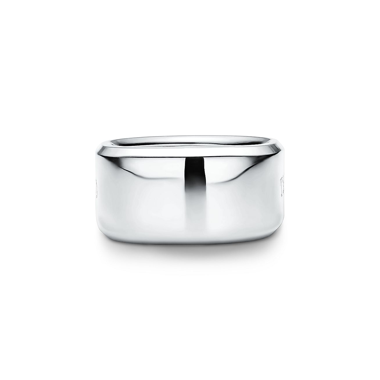 Tiffany 1837™ Makers signet ring in sterling silver, 12 mm wide