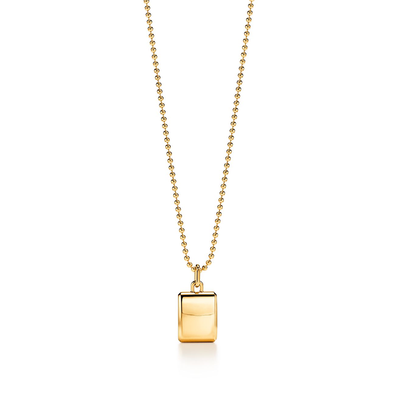 tiffany 14k gold necklace