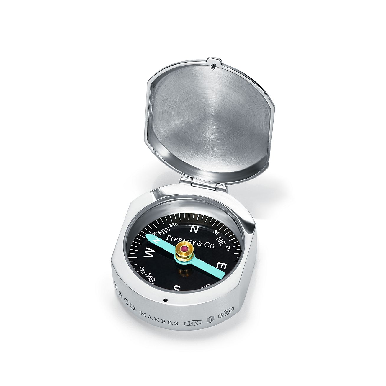 Tiffany 1837 Makers sterling silver compass. | Tiffany & Co.