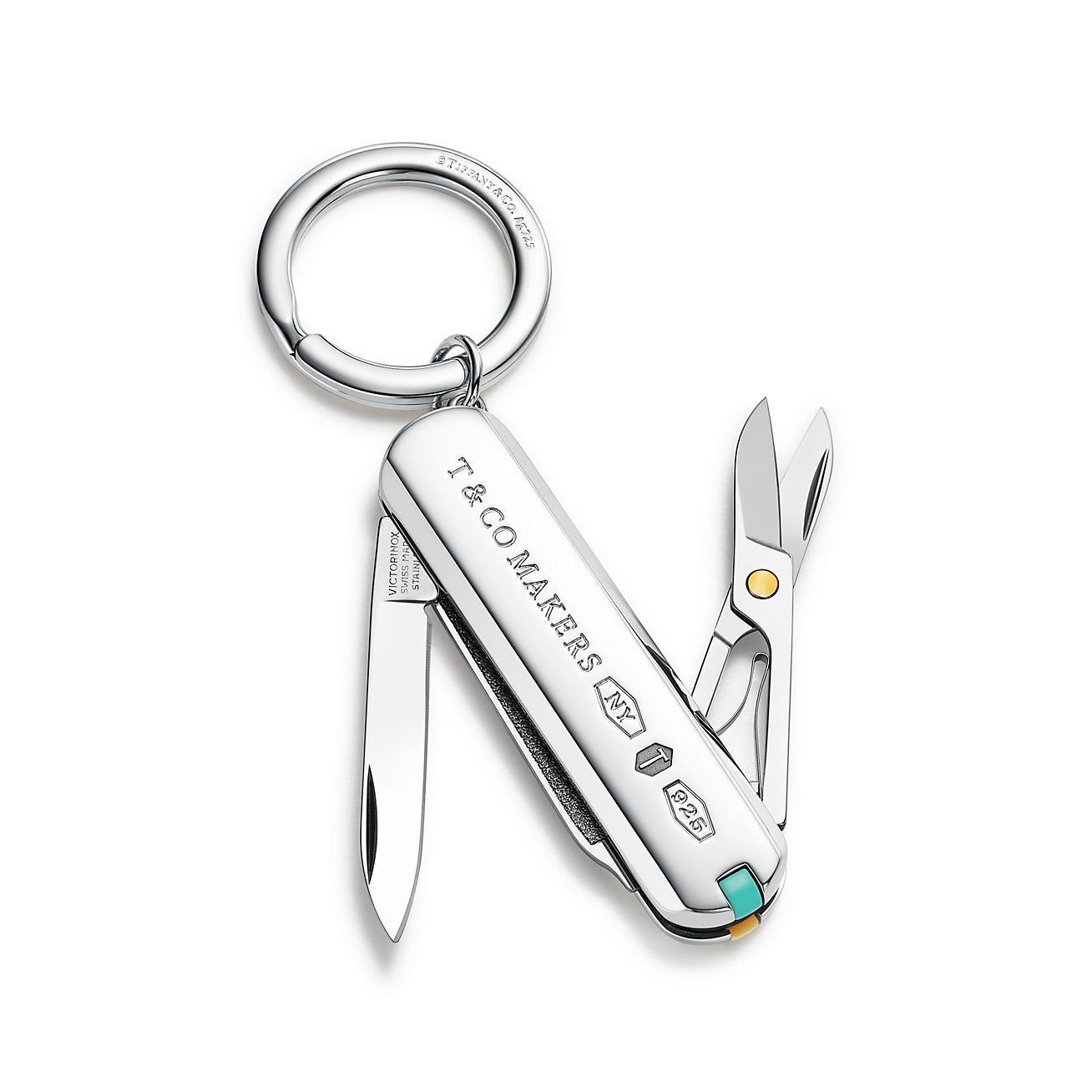 swiss army knife sterling silver