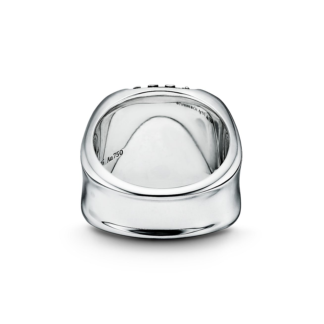 Tiffany 1837® Makers Trophy Ring in Sterling Silver and 18k Gold