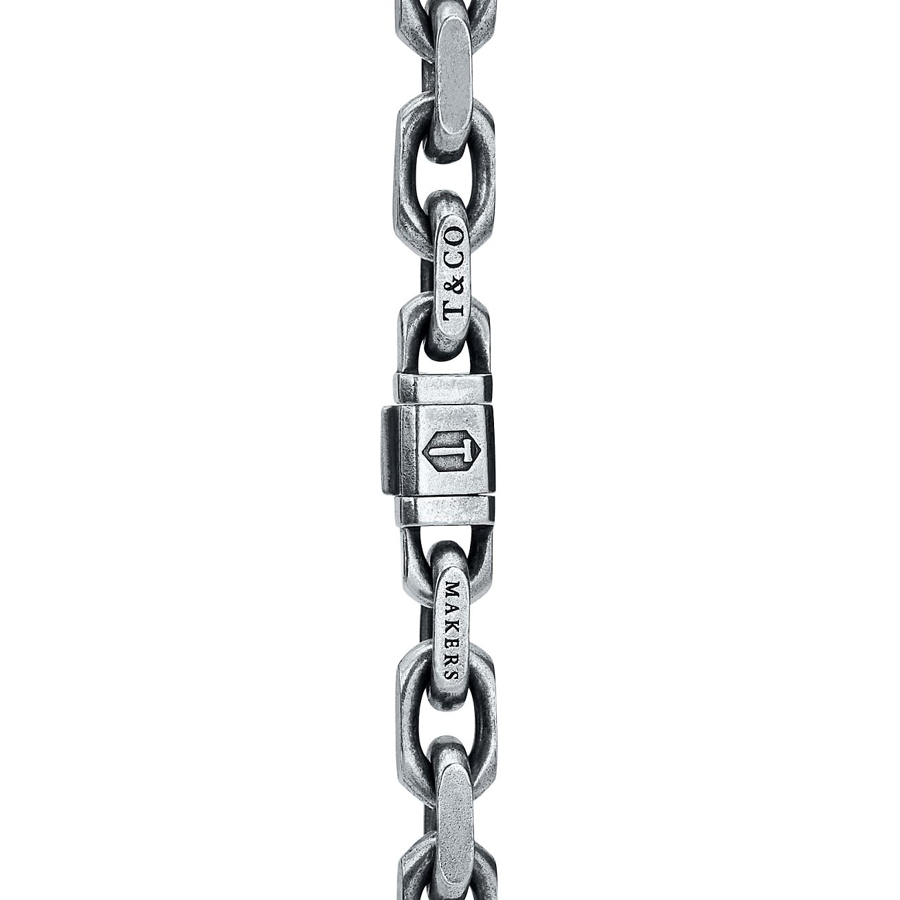 Tiffany 1837® Makers Tumbled Chain Necklace in Sterling Silver, 24"