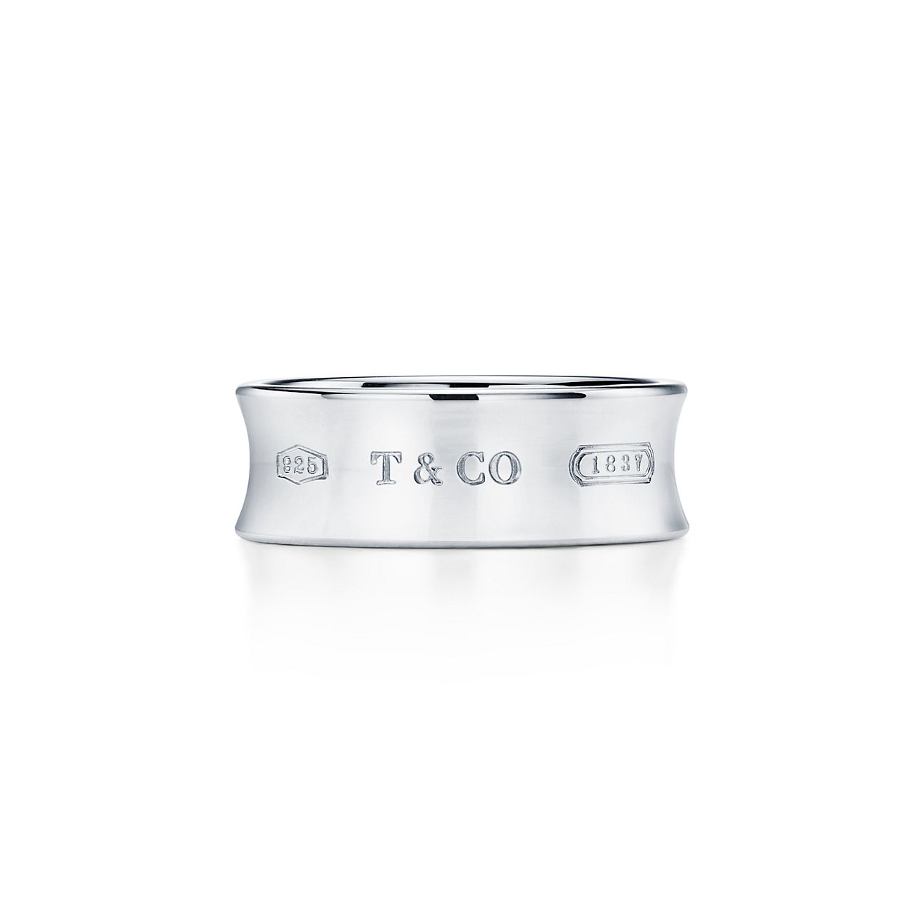 Tiffany 1837® Ring in Silver, Medium | Tiffany & Co.