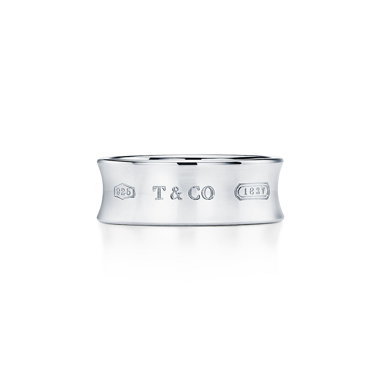 Tiffany 1837® Makers signet ring in sterling silver, 12 mm wide
