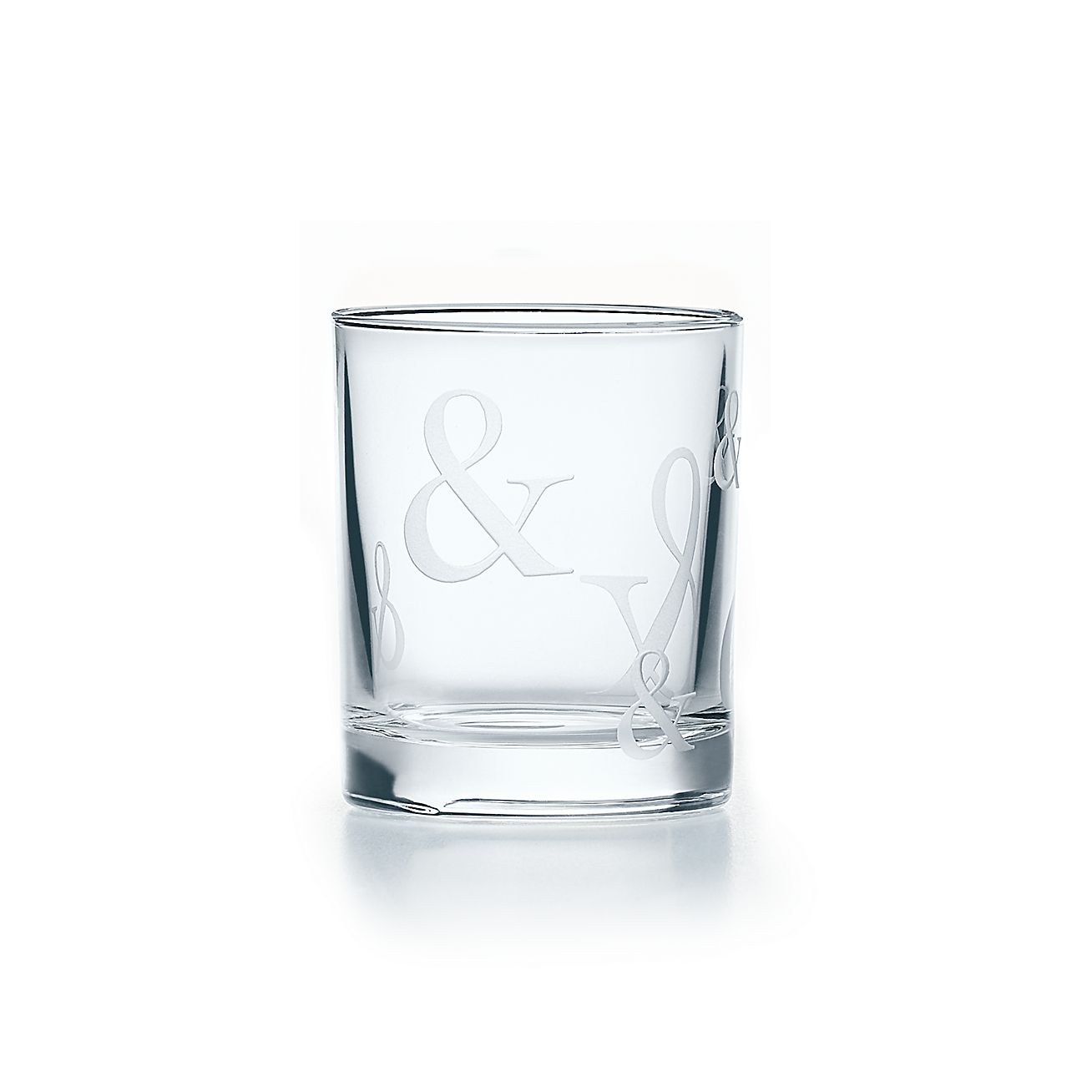Tiffany Ampersand crystal shot glass 